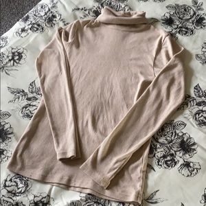 J Crew Cream Turtleneck